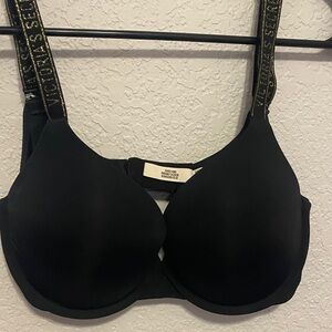 Victoria's Secret Black T-Shirt Push-Up Bra